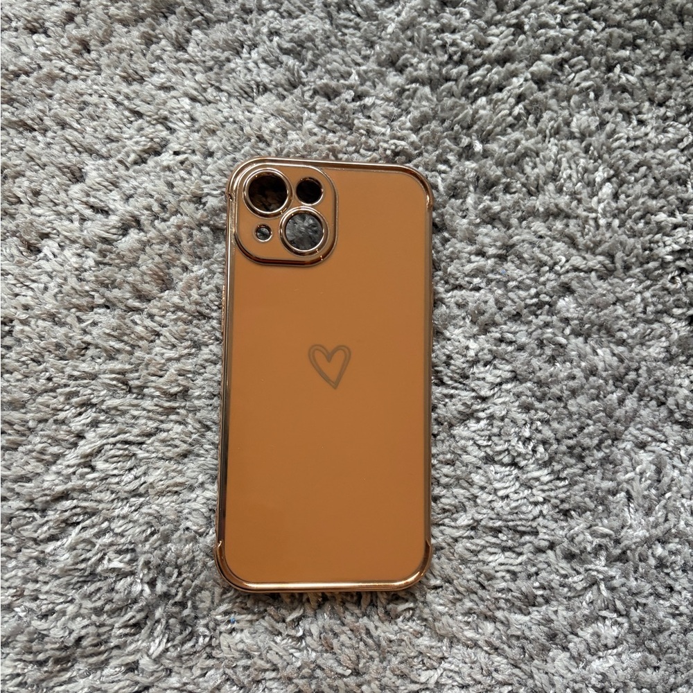 Brown IPhone 15 Case